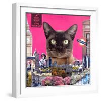 Urban cat-Anne Storno-Framed Giclee Print