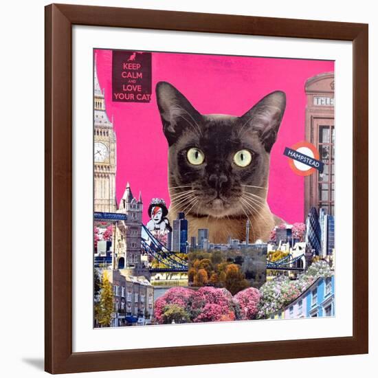 Urban cat-Anne Storno-Framed Giclee Print