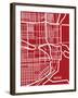 Urban City II-Clara Wells-Framed Giclee Print