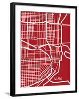 Urban City II-Clara Wells-Framed Giclee Print