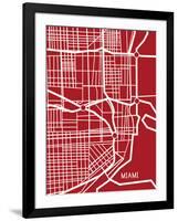 Urban City II-Clara Wells-Framed Giclee Print