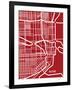 Urban City II-Clara Wells-Framed Giclee Print