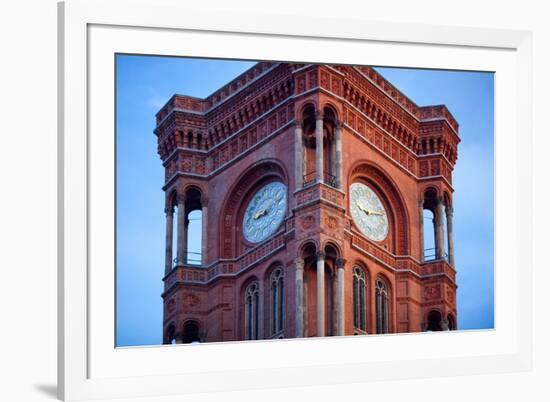 Urban City Scene in Berlin, Germany-Felipe Rodriguez-Framed Photographic Print