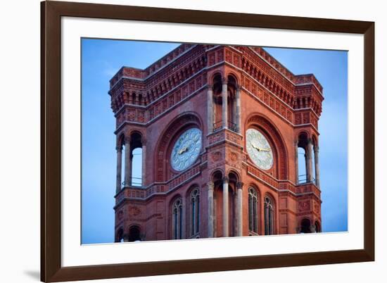 Urban City Scene in Berlin, Germany-Felipe Rodriguez-Framed Photographic Print