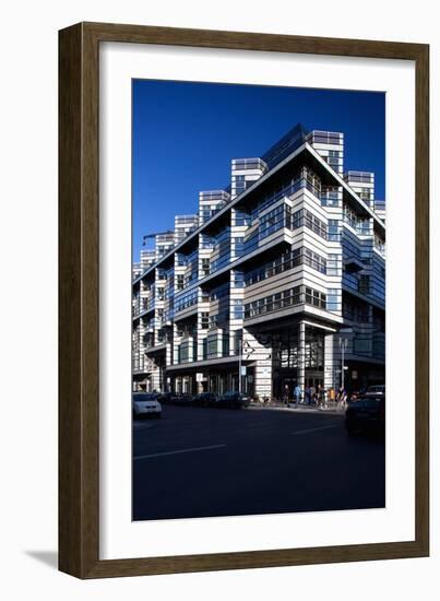 Urban City Scene in Berlin, Germany-Felipe Rodriguez-Framed Photographic Print