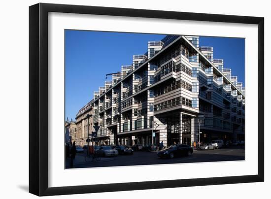 Urban City Scene in Berlin, Germany-Felipe Rodriguez-Framed Photographic Print