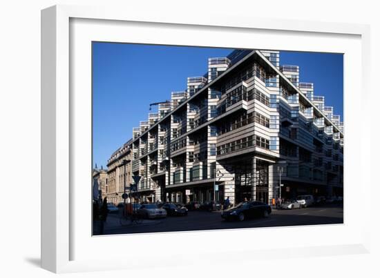 Urban City Scene in Berlin, Germany-Felipe Rodriguez-Framed Photographic Print