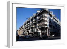 Urban City Scene in Berlin, Germany-Felipe Rodriguez-Framed Photographic Print