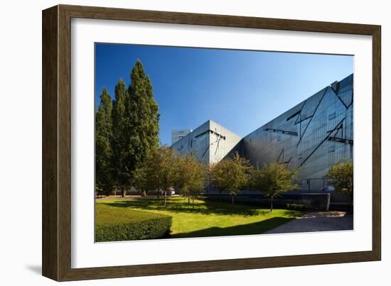 Urban City Scene in Berlin, Germany-Felipe Rodriguez-Framed Photographic Print