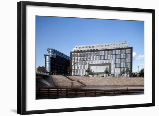 Urban City Scene in Berlin, Germany-Felipe Rodriguez-Framed Photographic Print