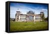 Urban City Scene in Berlin, Germany-Felipe Rodriguez-Framed Stretched Canvas