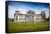 Urban City Scene in Berlin, Germany-Felipe Rodriguez-Framed Stretched Canvas