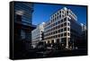 Urban City Scene in Berlin, Germany-Felipe Rodriguez-Framed Stretched Canvas