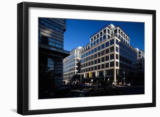 Urban City Scene in Berlin, Germany-Felipe Rodriguez-Framed Photographic Print