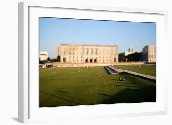 Urban City Scene in Berlin, Germany-Felipe Rodriguez-Framed Photographic Print