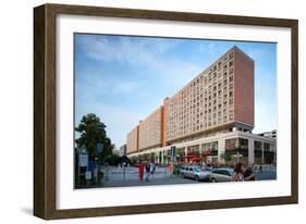 Urban City Scene in Berlin, Germany-Felipe Rodriguez-Framed Photographic Print