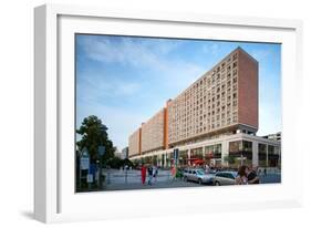 Urban City Scene in Berlin, Germany-Felipe Rodriguez-Framed Photographic Print