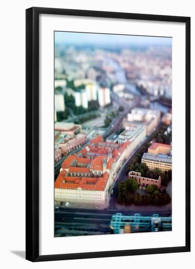 Urban City Scene in Berlin, Germany-Felipe Rodriguez-Framed Photographic Print