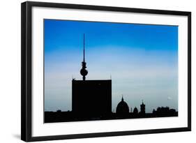 Urban City Scene in Berlin, Germany-Felipe Rodriguez-Framed Photographic Print