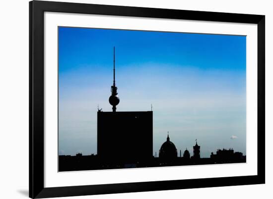 Urban City Scene in Berlin, Germany-Felipe Rodriguez-Framed Photographic Print