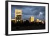 Urban City Scene in Berlin, Germany-Felipe Rodriguez-Framed Photographic Print