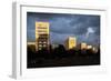 Urban City Scene in Berlin, Germany-Felipe Rodriguez-Framed Photographic Print