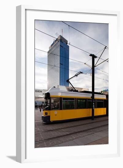 Urban City Scene in Berlin, Germany-Felipe Rodriguez-Framed Photographic Print