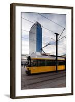 Urban City Scene in Berlin, Germany-Felipe Rodriguez-Framed Photographic Print