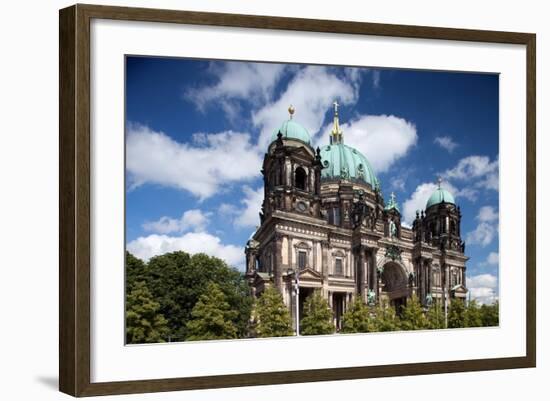 Urban City Scene in Berlin, Germany-Felipe Rodriguez-Framed Photographic Print