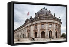 Urban City Scene in Berlin, Germany-Felipe Rodriguez-Framed Stretched Canvas