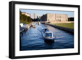 Urban City Scene in Berlin, Germany-Felipe Rodriguez-Framed Photographic Print