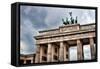 Urban City Scene in Berlin, Germany-Felipe Rodriguez-Framed Stretched Canvas