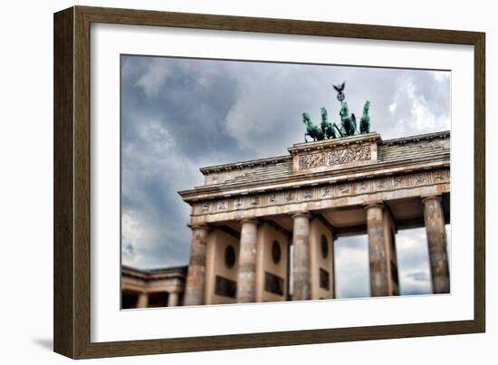 Urban City Scene in Berlin, Germany-Felipe Rodriguez-Framed Photographic Print