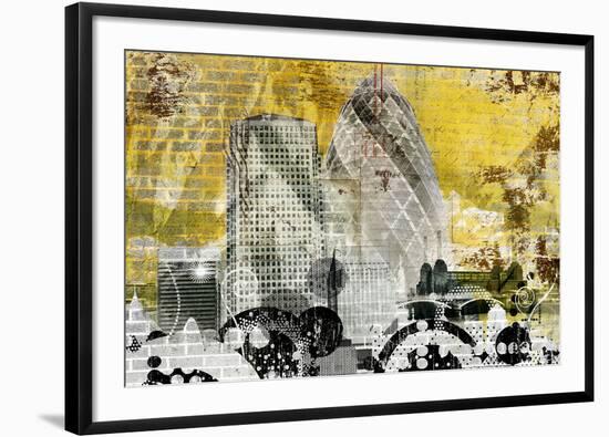 Urban City-Tom Frazier-Framed Giclee Print
