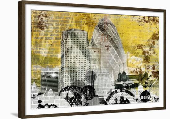 Urban City-Tom Frazier-Framed Giclee Print