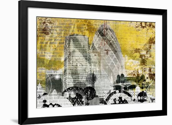 Urban City-Tom Frazier-Framed Giclee Print