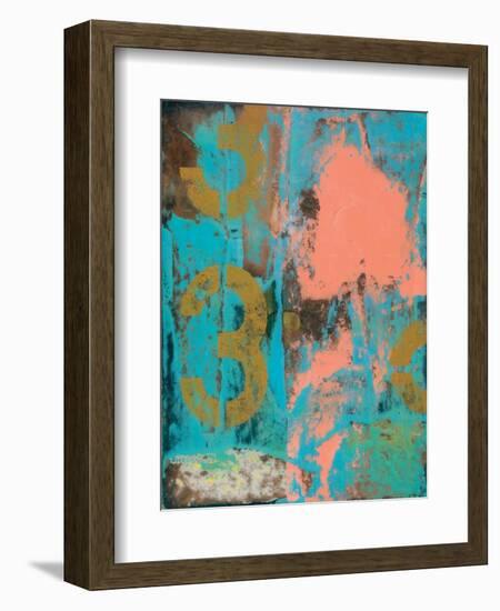 Urban Collage 33-Deanna Fainelli-Framed Art Print