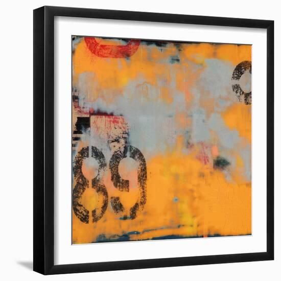 Urban Collage 89-Deanna Fainelli-Framed Art Print