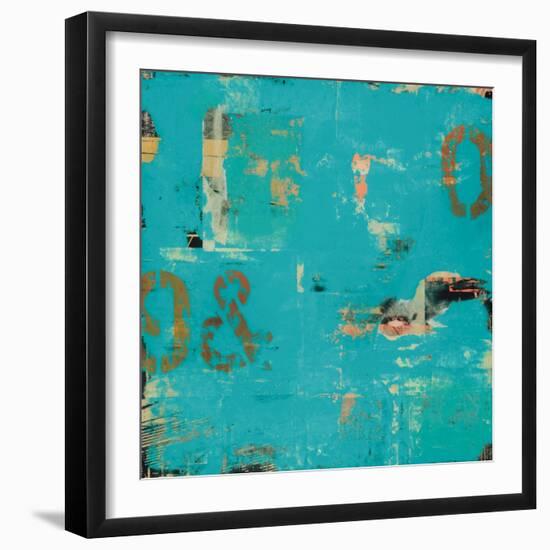 Urban Collage 9&0-Deanna Fainelli-Framed Art Print