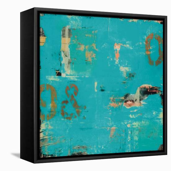 Urban Collage 9&0-Deanna Fainelli-Framed Stretched Canvas