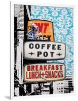 Urban Collage Café-Deanna Fainelli-Framed Premium Giclee Print