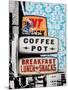 Urban Collage Café-Deanna Fainelli-Mounted Premium Giclee Print