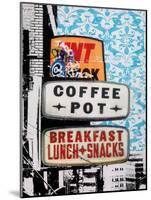 Urban Collage Café-Deanna Fainelli-Mounted Art Print