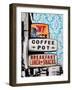 Urban Collage Café-Deanna Fainelli-Framed Premium Giclee Print