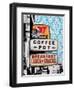 Urban Collage Café-Deanna Fainelli-Framed Art Print