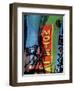 Urban Collage Motel-Deanna Fainelli-Framed Art Print