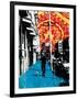 Urban Collage Sidewalk-Deanna Fainelli-Framed Art Print