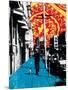 Urban Collage Sidewalk-Deanna Fainelli-Mounted Art Print