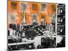 Urban Collage Skyline-Deanna Fainelli-Mounted Art Print