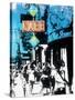 Urban Collage Street Scene-Deanna Fainelli-Stretched Canvas